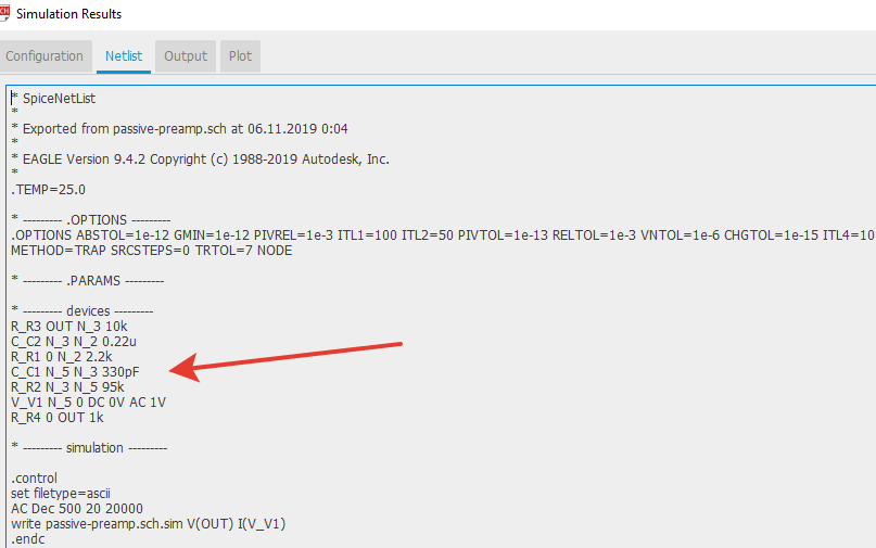Netlist in EAGLE