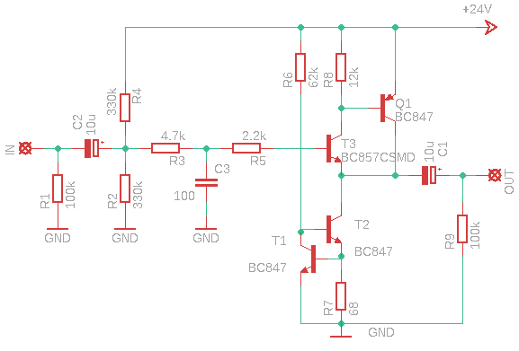 naim buffer board NA324 schematic