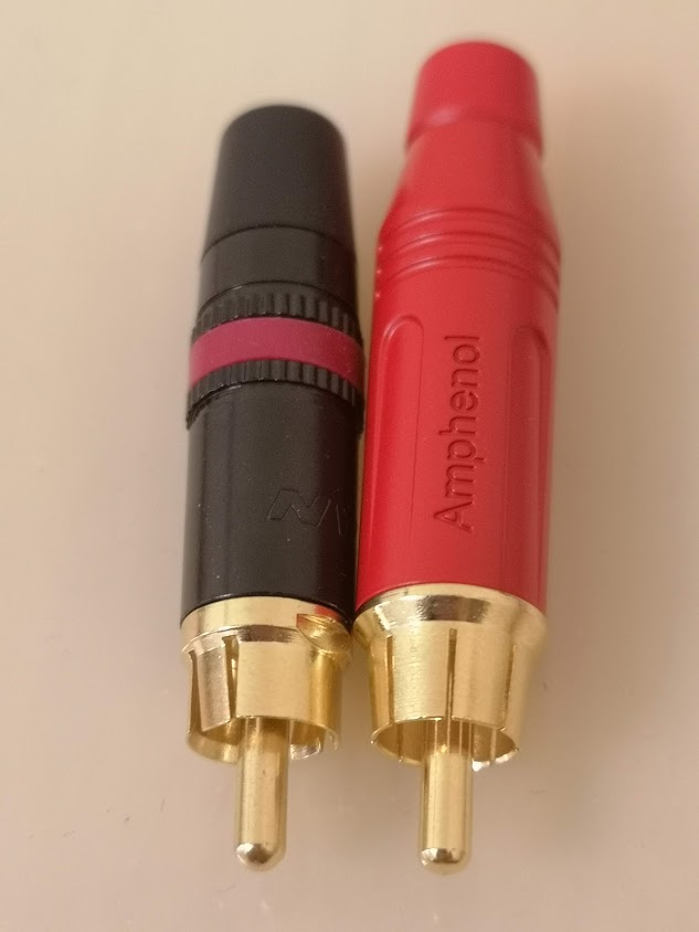RCA connector amphenol rean Neutrik