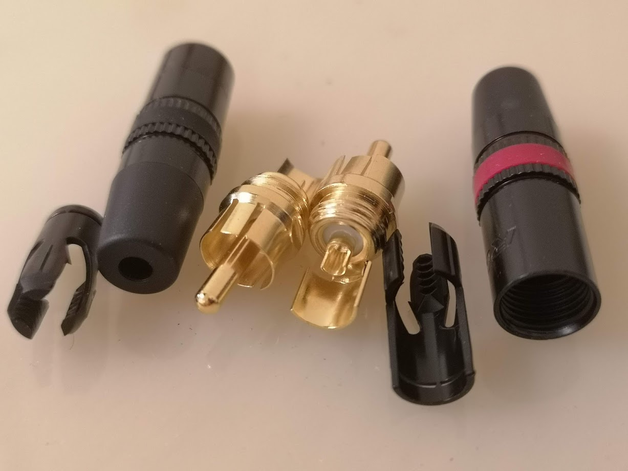 RCA connector Neutrik Rean NYS373