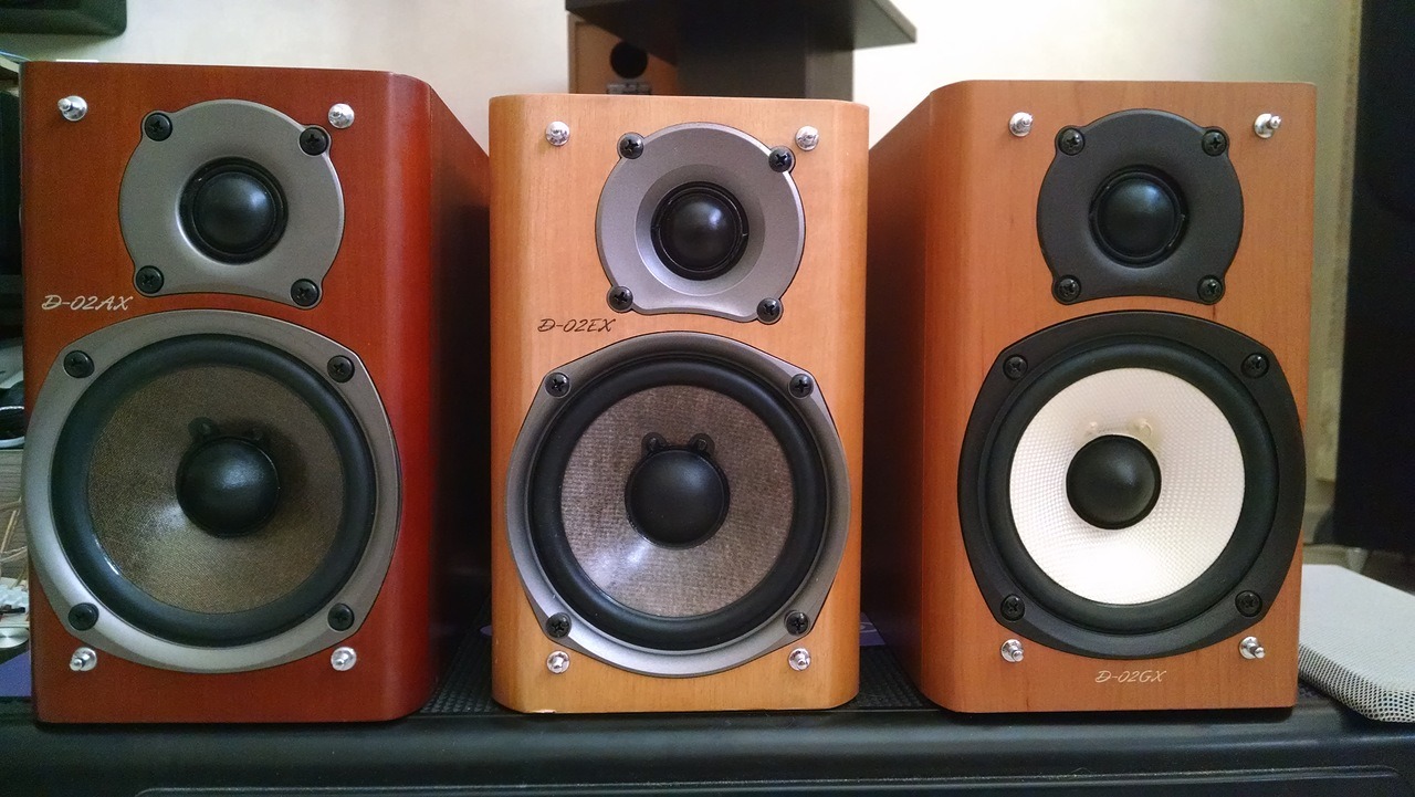 Onkyo D-02 AX, EX и GX